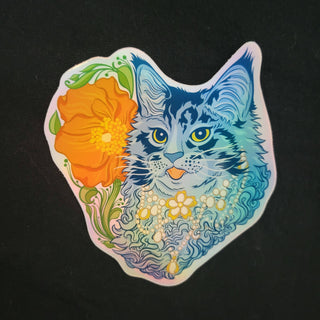Crown Jeweler 4" Holographic Vinyl Sticker