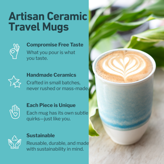Lagoon Ceramic Travel Mug
