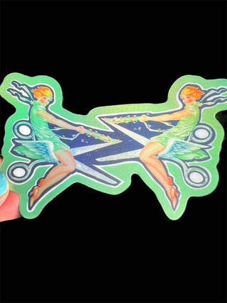 Sapphic Scissors Sticker - 3 Inch