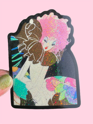 Pink Fairy Sticker - 3 Inch
