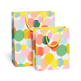 Birthday Balloons gift bags: Large
