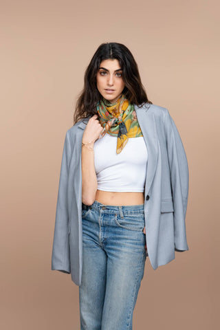 Vision Cast XL Silk Scarf