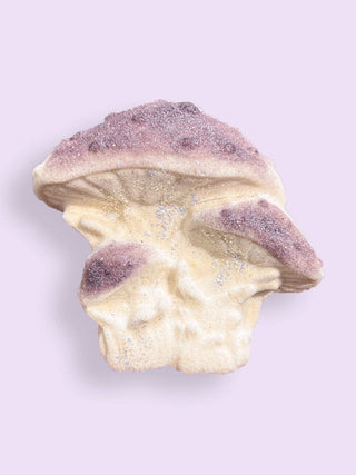 Mega-Mushroom Relief - 9 oz Natural Crystal Infused Bath Bom