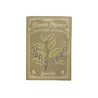 Paper Soap – Green Tea Scent