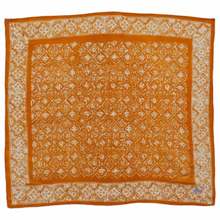 Hand Dyed Batik Bandana - Mustard Yellow