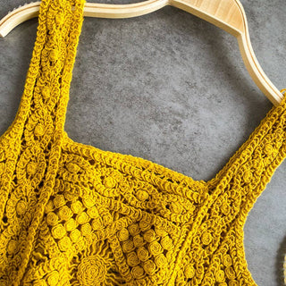Crosa Camisole - Handmade Vintage Crochet Design