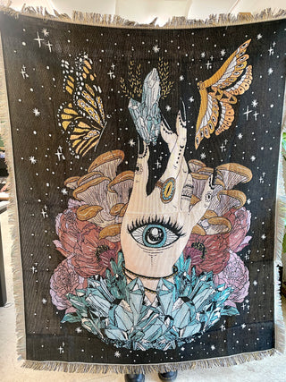 Mystic Maven Throw Blanket