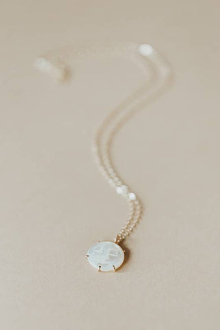 Milk Moon | Full Moon Necklace