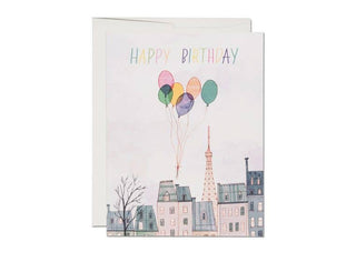 Paris Balloons Card