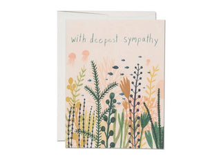 With Deepest Sympathy Card - Underwater Sympathy