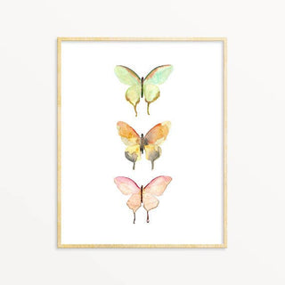 Watercolor Butterflies #1 ~ Art Print