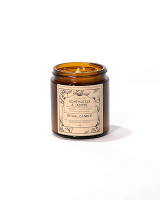 4 oz. Honeysuckle & Jasmine Ritual Candle