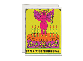 Have A Wicked Birthday Card