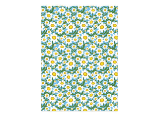 Seventies Daisy Paper Wrap Sheets