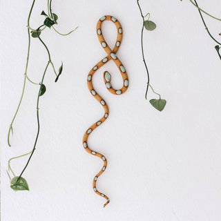 Selma - Ceramic Wall Snake