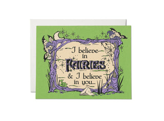 I Believe in Fairies Card