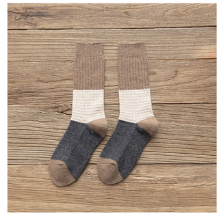 Winona - Khaki/Beige Socks