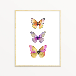 Watercolor Butterflies #5 ~ Art Print