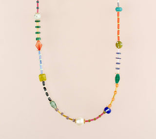 Prism Beaded Friendship Necklace