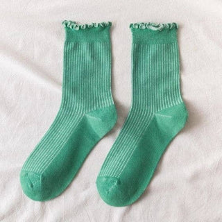 Morgan - Green Socks