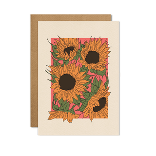 Sunflower Card