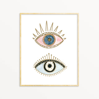 Snoogs & Wilde Art | Evil Eye #8 ~ Art Print