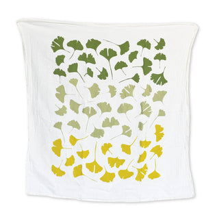 Ginkgo Leaves Tea Towel