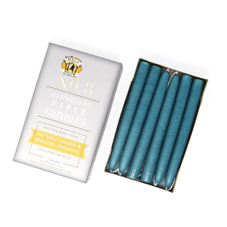 Unscented hand Dipped Taper Candles 10"