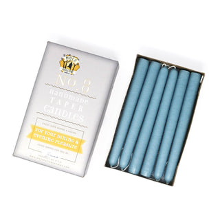 Unscented hand Dipped Taper Candles 10"