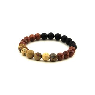 Capricorn Zodiac Gemstone Bracelet