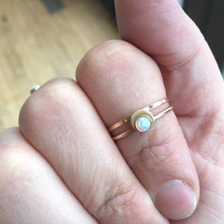 Small Opal Ring