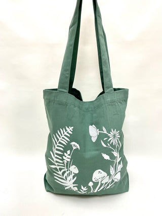 Sage Green Mushroom Tote