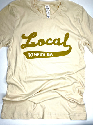 Local Tee - Tan/Yellow