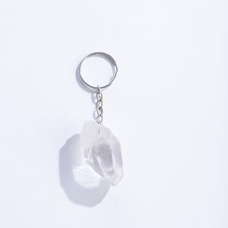 Quartz Crystal Keychain