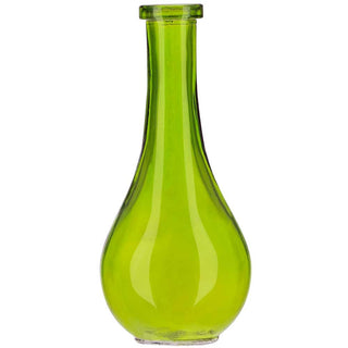 Colored Glass Bottle Vase