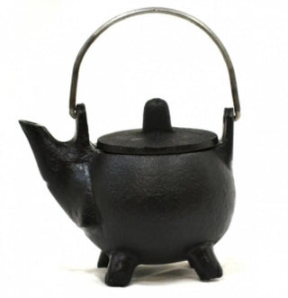 Cast Iron Cauldron with Lid