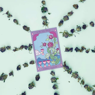 Purple Clover Tarot Garden Seeds