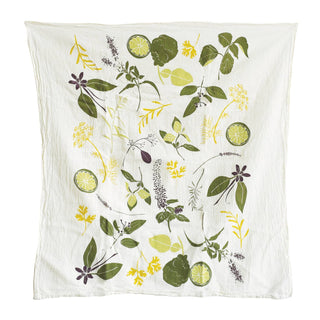 Cocktail Herbs Tea Towel