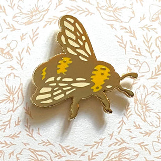 Bumble Bee Enamel Pin 1.25”