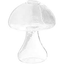 Glass Mushroom Vase