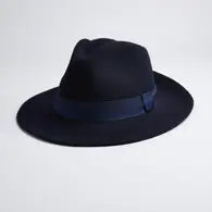 Houston Blue Festival Style Felt Hat - Unisex