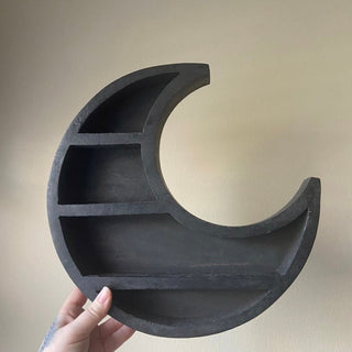 Wood Moon Shelf