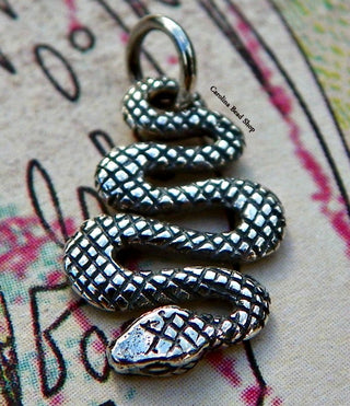 Sterling Silver Snake Necklace